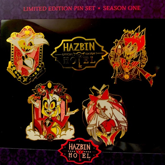 Full Limited edition Season One Pin Set. - Picture 1 of 3